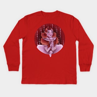 Scarlet tears Kids Long Sleeve T-Shirt